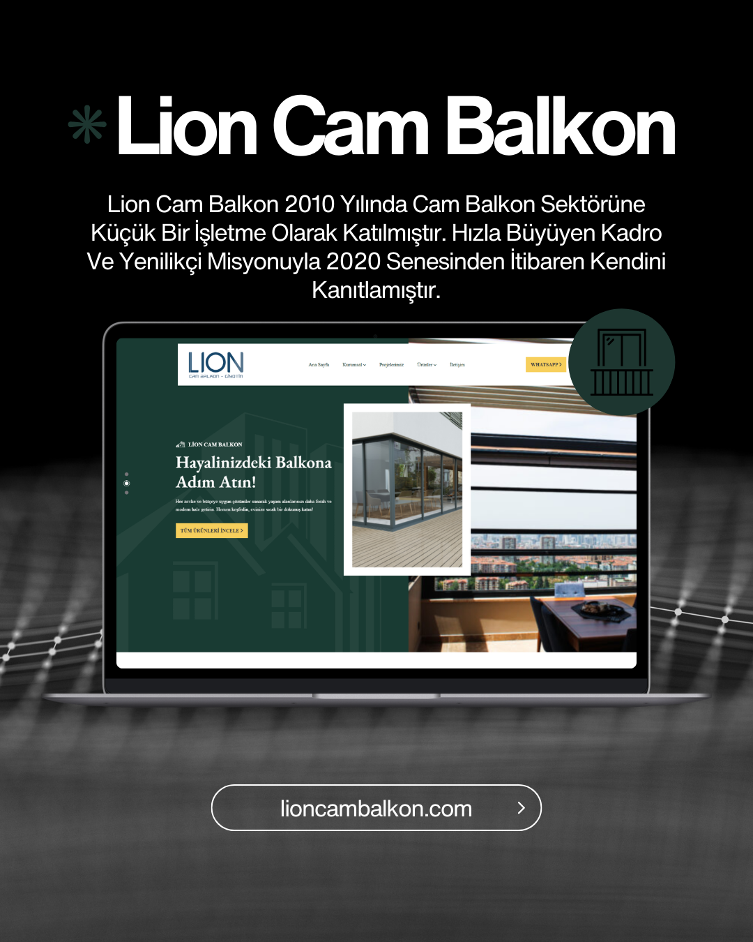Lion Cam Balkon